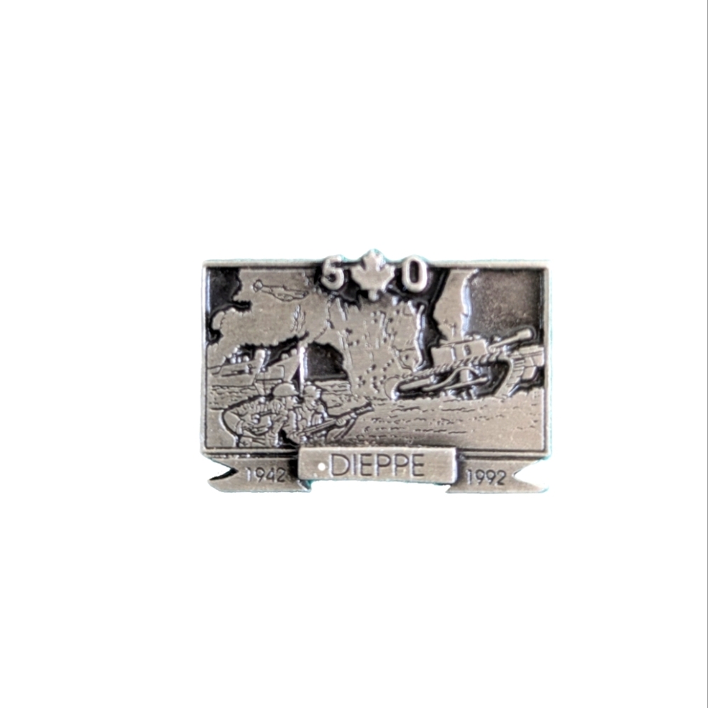 Dieppe 50 Lapel Pin